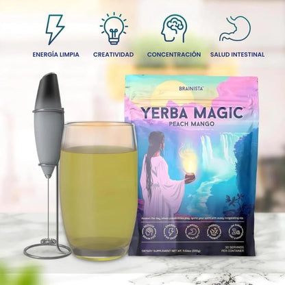 NutraBoricua - Polvo de Té Instantáneo de Yerba Mate – 30 Porciones